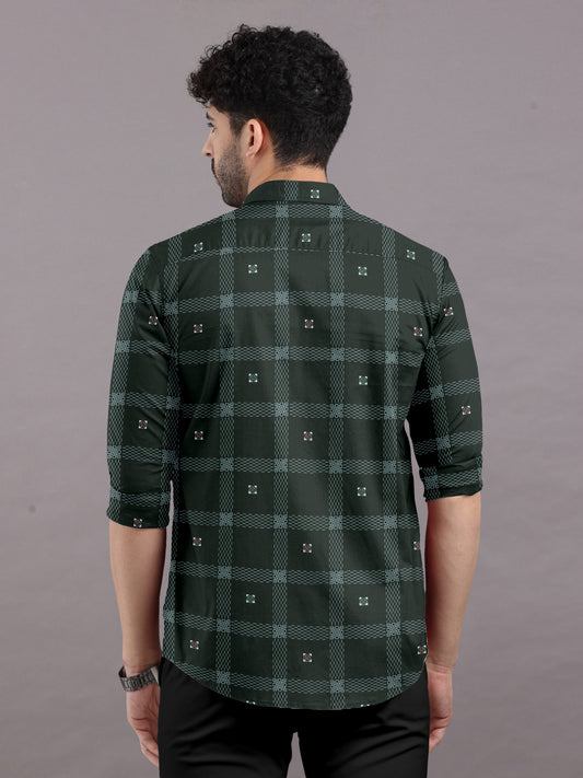 Tistabene Checked Shirt With Spread Collar